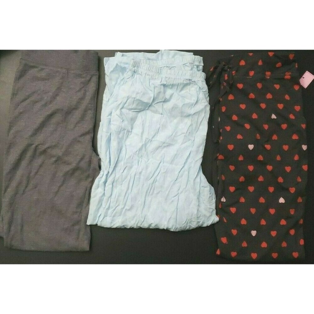 Bulk Lot of 3 Womens Super Soft Lounge Pajama Pant